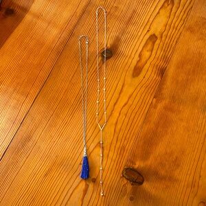 Set of 2 Silver Necklaces